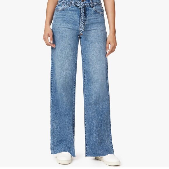 Kensie Jeans The Carla High-Rise Wide Leg Jeans - Picture 1 of 4